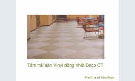 Tấm trải sàn đồng nhất Deco CT